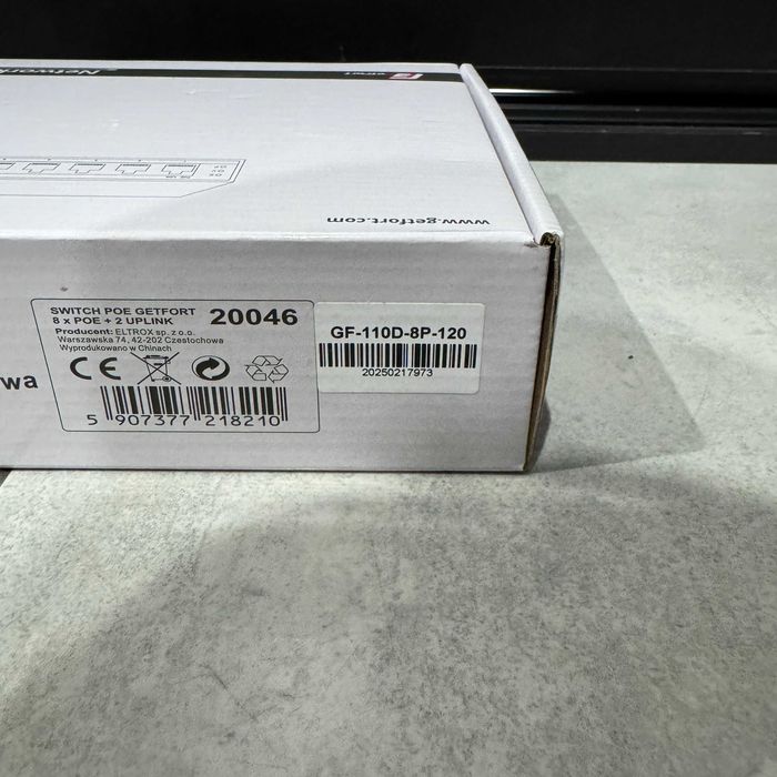 Switch PoE 8+2 Hi-POE 120W | Nowy |  2Gbps |