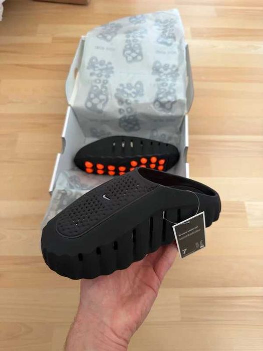 Nike Mind 001 Slide Black Chrome R.45