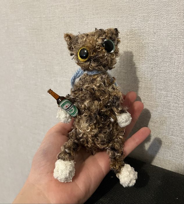 В’язаний котик Півасик