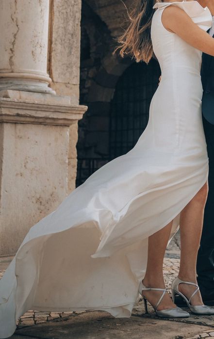 Vestido noiva elegante como novo