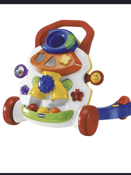 Ходунці каталка ігровий центр chicco 3 в 1