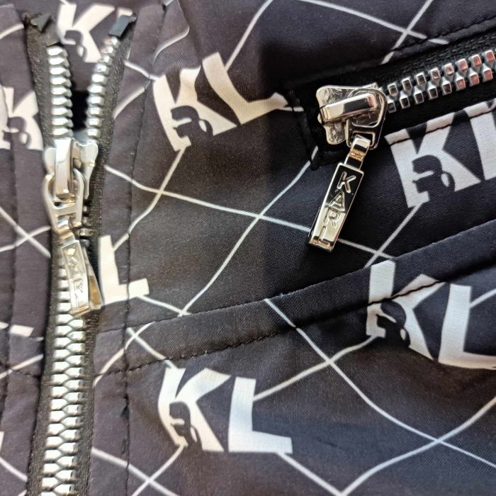 Kurtka Karl Lagerfeld rozpinana z kapturem XL