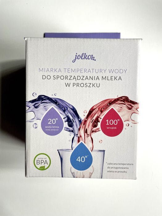 Jolko, miarka temperatury do mleka w proszku - NOWA