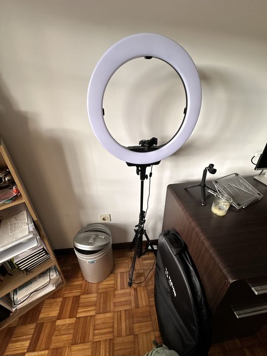 Ringlight 1,60cm com comando