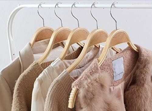 Nowy wieszak na ubrania / drewniane wieszaki do szafy / 12SZT !4655!