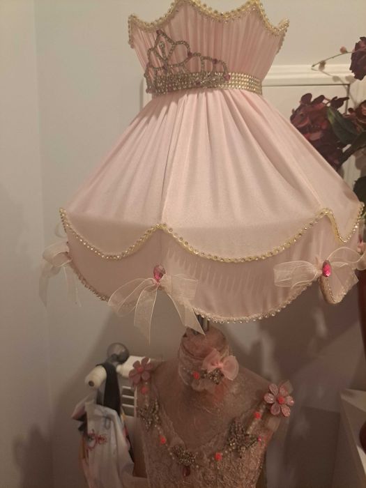 Candeeiro princesa quarto