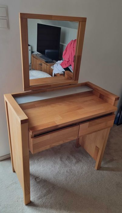 Toaletka lite drewno buk