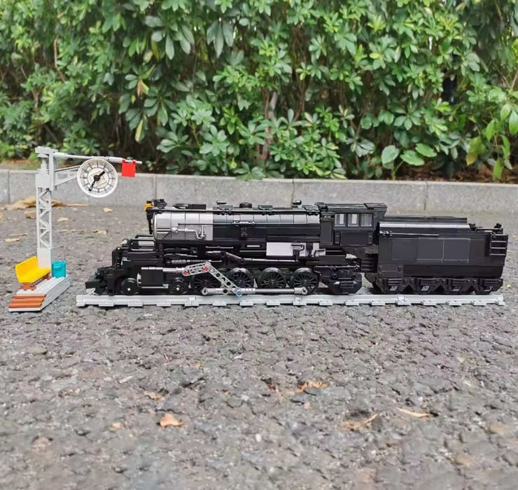 Конструктор паровоз 1в1 Lego 59004 поезд Лего 1186 деталей