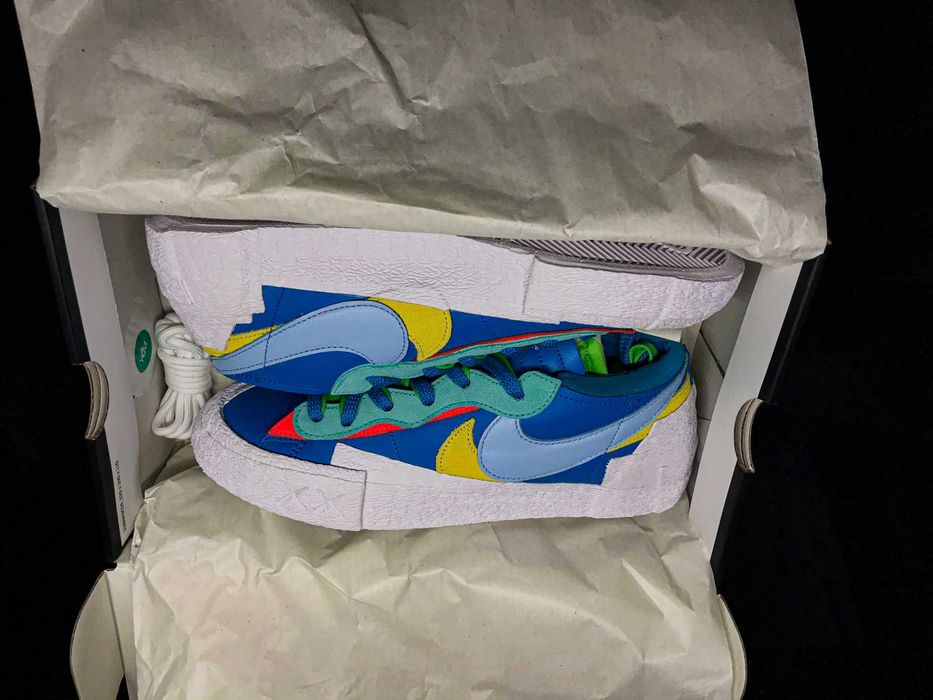 sacai x KAWS x Nike Blazer Low Neptun Blue