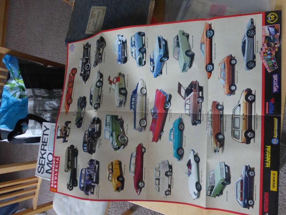 Poster plakat Samochody Stulecia