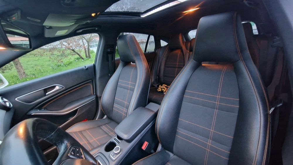 Mercedes CLA 220cdi Orange