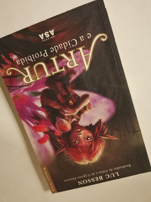 Livros: Artur e a Cidade Proibida; Retrato a Sépia; A Lei do Amor