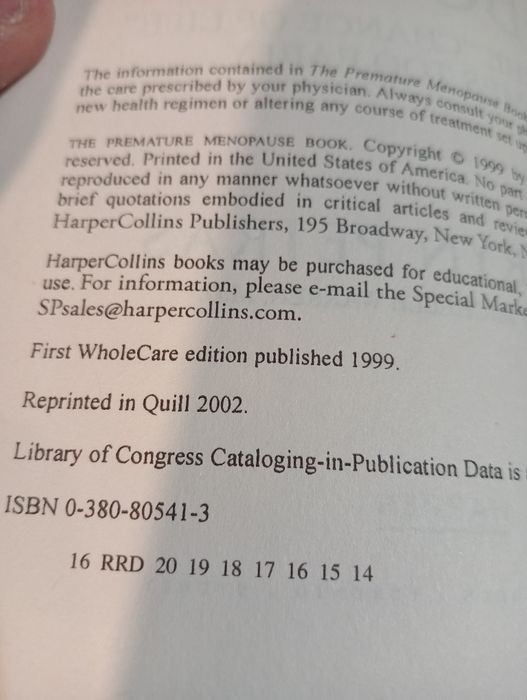 The Premature Menopause Book - Petras