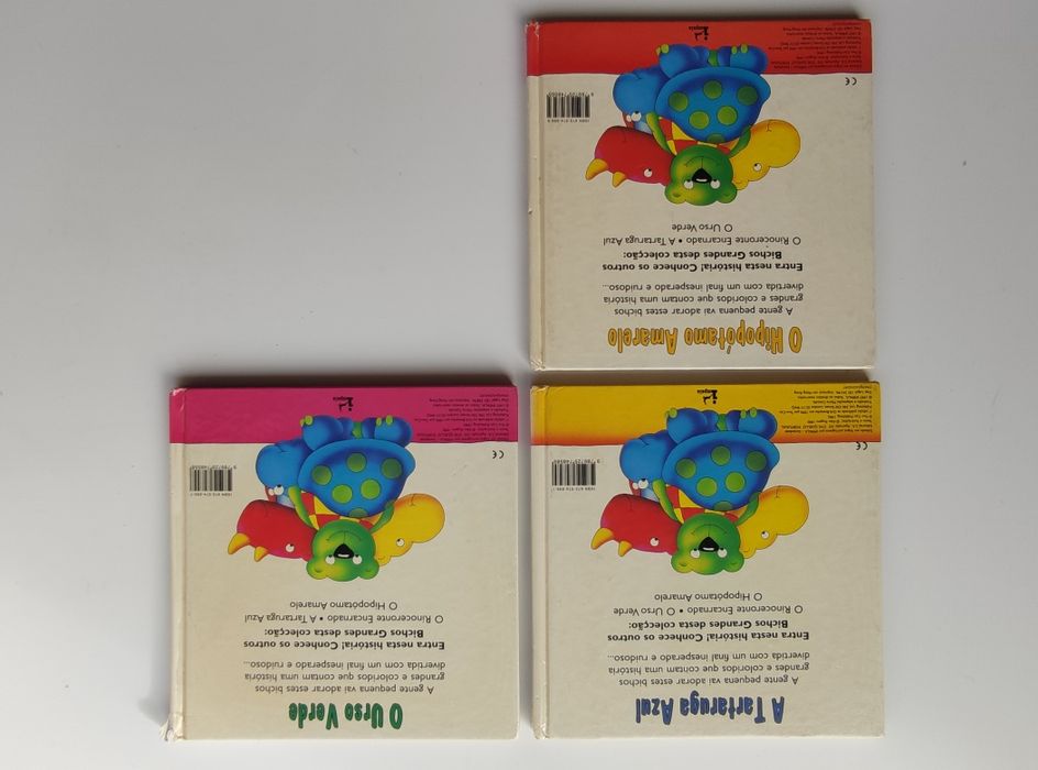 Conjunto 3 livros Coleção Bichos Grandes