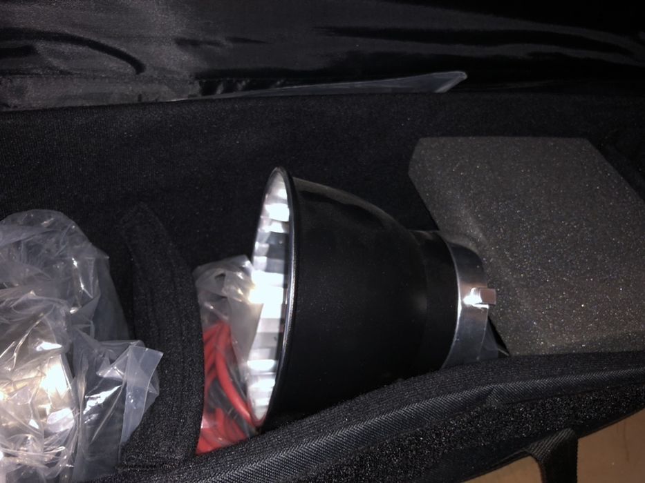 Kit fotográficocabeça 500 BOWONES um tripé uma sombrinha cab e somb