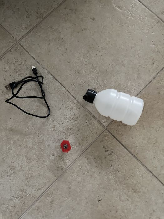 Pistola de pressão de água a bateria