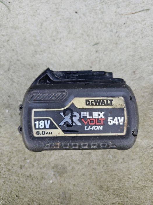Bateria DeWalt 18/54v  6ah flexvolt