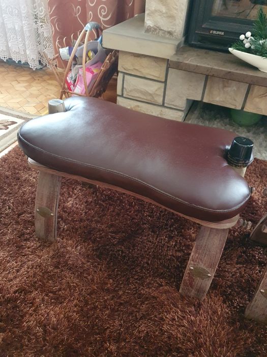 Taboret koziołek PRL