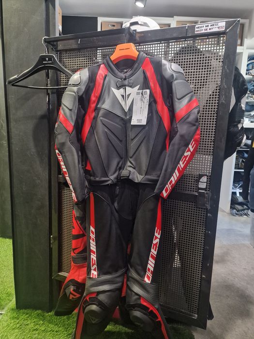 Kombinezon DAINESE AVRO 4 2PC Black/Anthracite/Red-Lava '52 !Sklep!