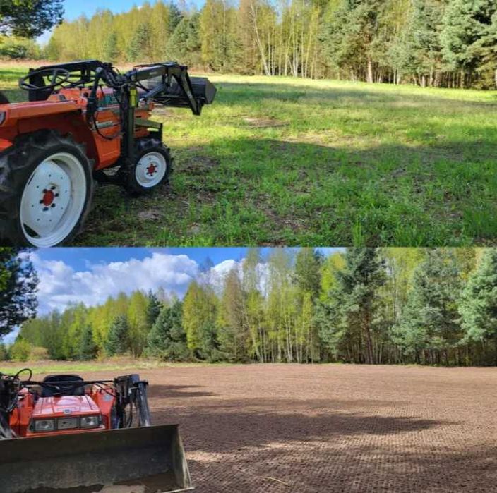 Ziemia Ogrodnicza Glebogryzarka Separacyjna Studnia głębinowa Niwelacj