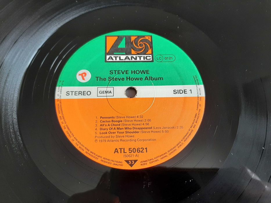 Steve Howe (Yes) - The Steve Howe Album - Germany - Vinil LP
