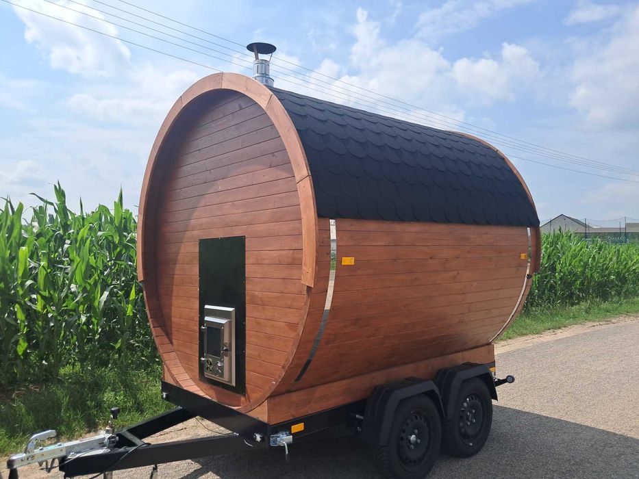 Zestaw Mobilna Sauna  Gotowy Biznes