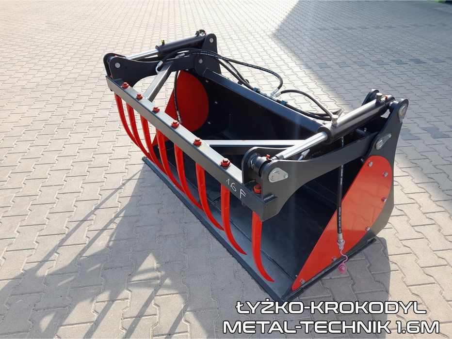 Nowy Łyżko-Krokodyl 1,4-2 m Euro SMS 2 siłowniki raty transport