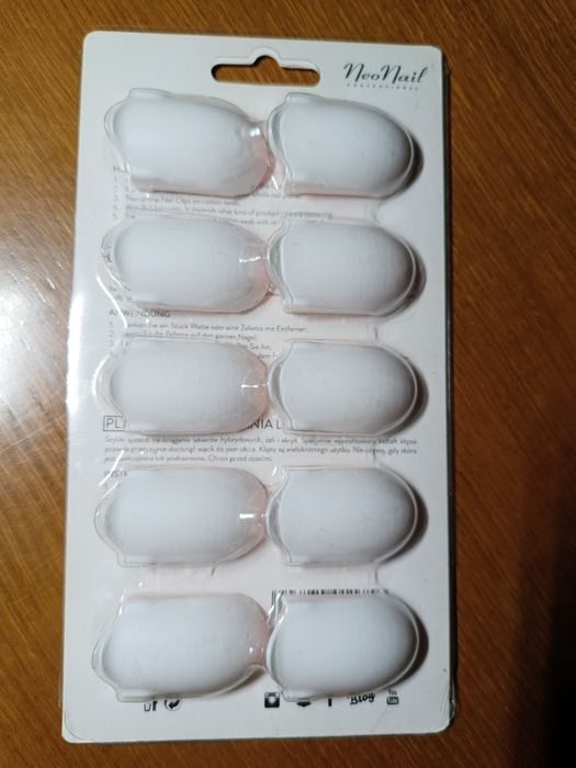 NEONAIL klipsy do ściągania hybrydy