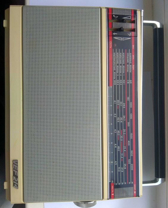 Радиоприемник ВЕФ 214, радио VEF214