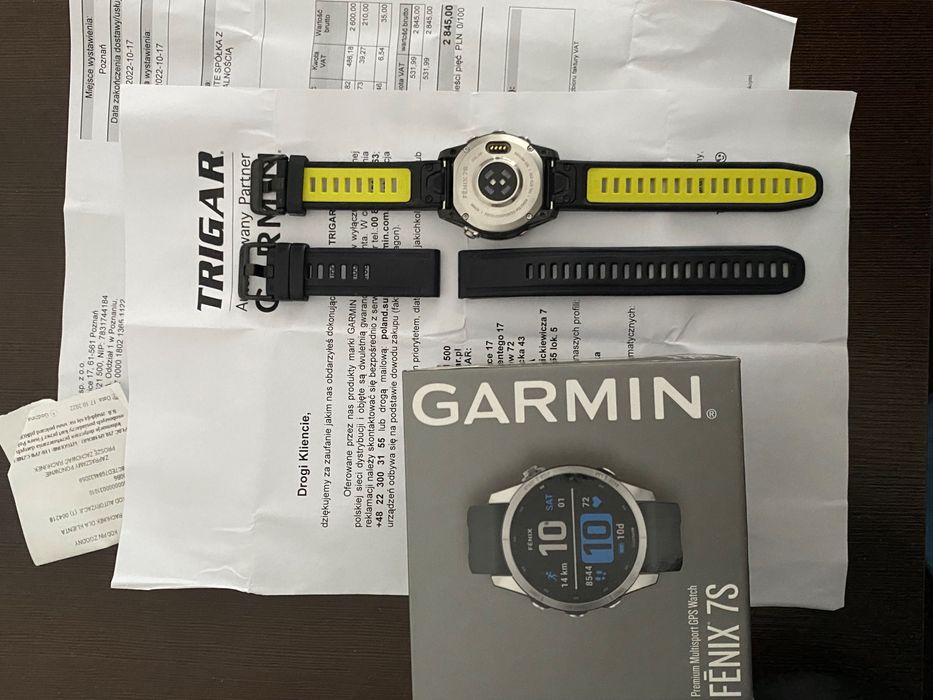 Zegarek sportowy Garmin Fenix 7s