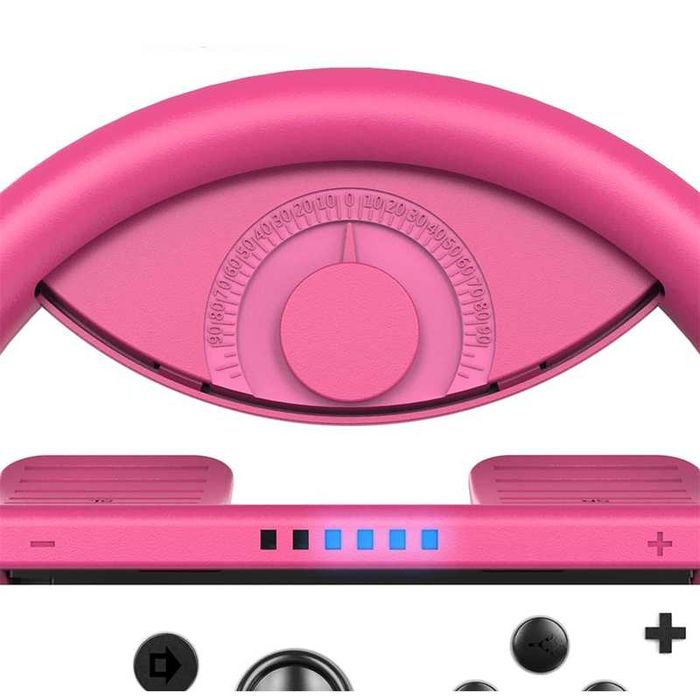 Zestaw 4 kolorowych kierownic do Joy-Con Wheel
