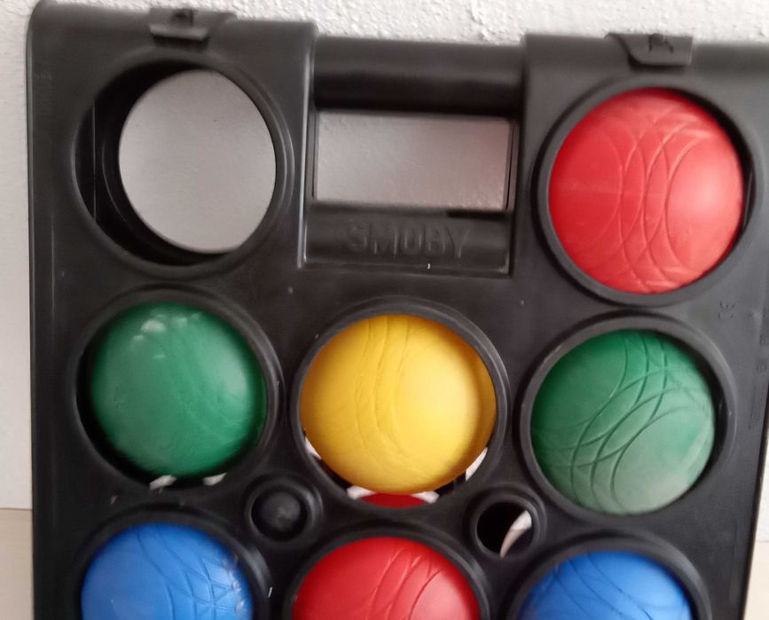 Jogo "Petanca", bolas não metalicas
