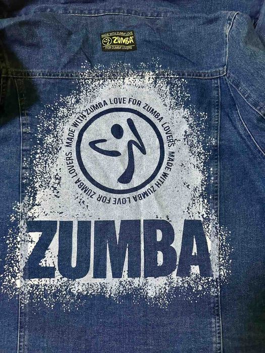 Zumba рубашка джинсовая