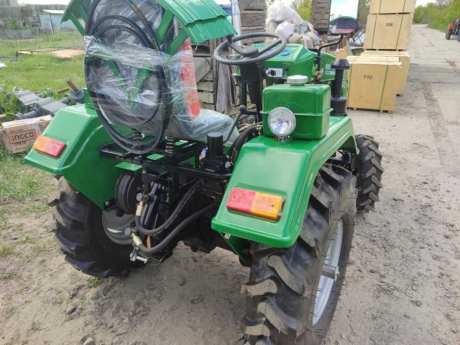 Трактор Кентавр 200В усиленный с фрезой и плугом