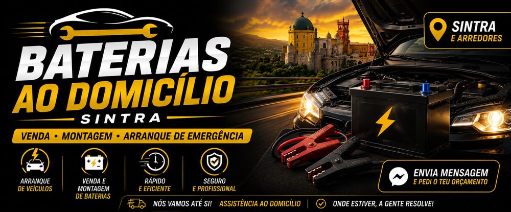 Baterias ao domicilio em sintra