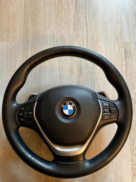 Руль bmw 4 f32 подогрев лепестки