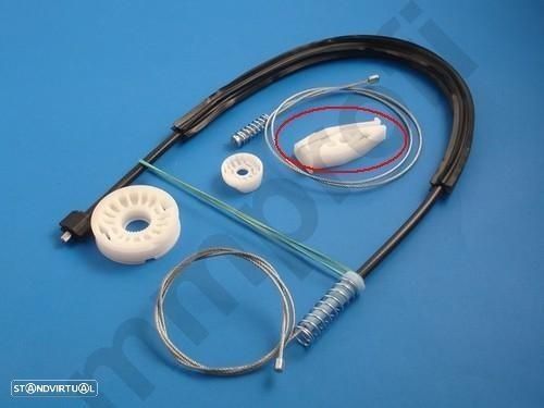 Kit reparação elevador dos vidros  vw beetle cabrio trás