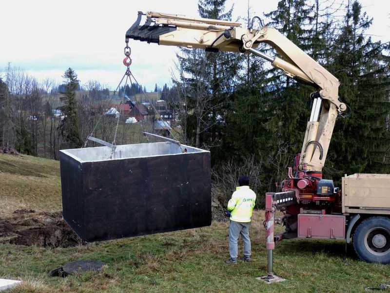 TANIE Szamba Betonowe 10m3 i inne Zbiorniki na Deszczówkę, SZAMBO