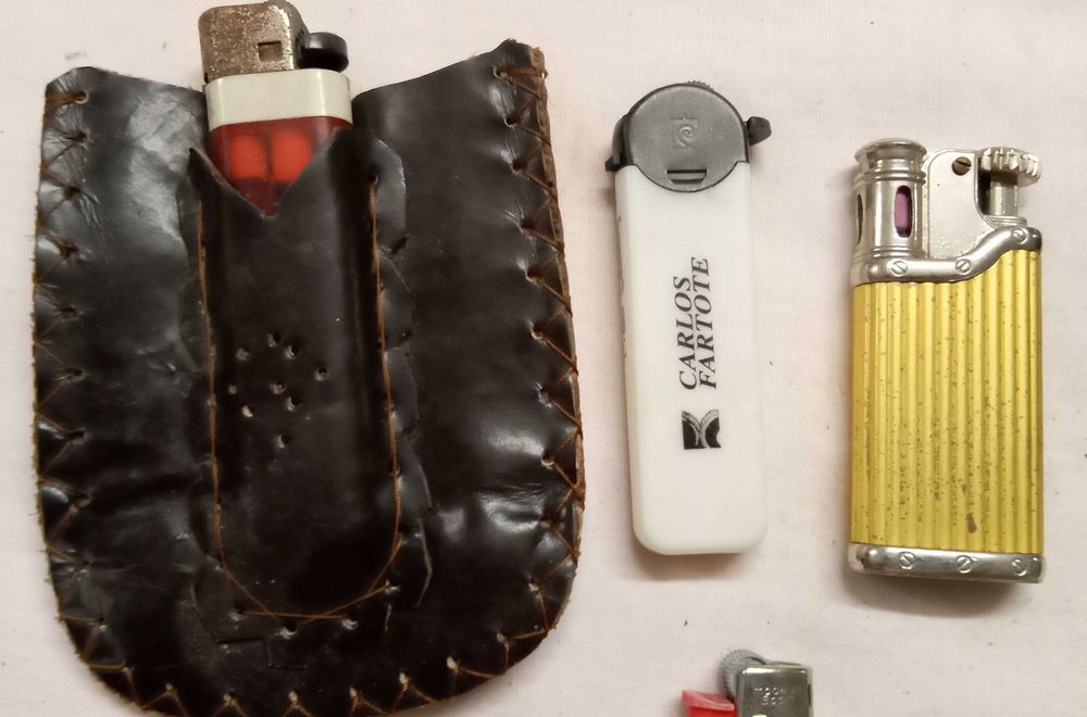 Isqueiros especiais, de coleção, lote por 10€