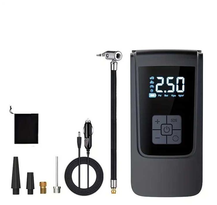 Przenośna pompka do opon z kompresorem powietrza 150 PSI