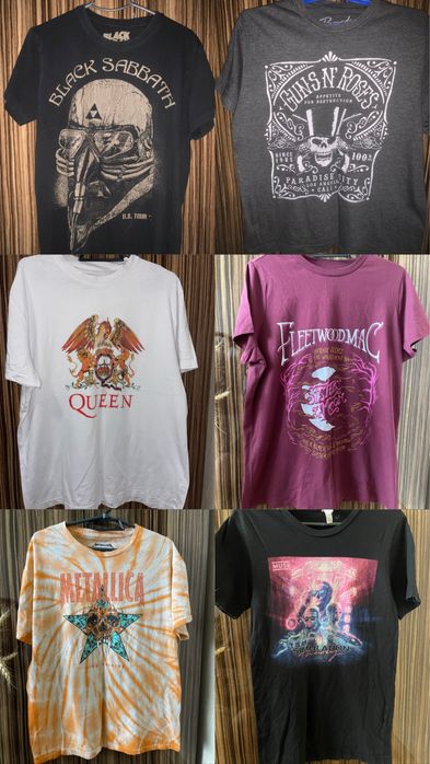 Обнова! Рок мерч sabbath Rolling nirvana metallica iron maiden deftons foo fighters green day slipknot motorhead ac/dc ozzy floyd pantera soundgarden