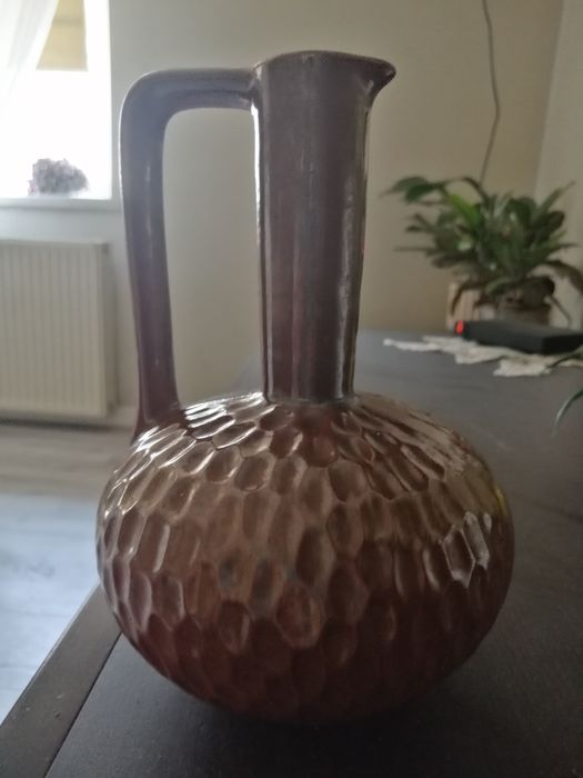 Ceramiczny wazon lata 70