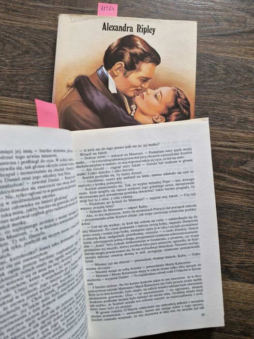 A1264. "Scarlett ciąg dalszy przeminęło z wiatrem" Margaret Mitchell