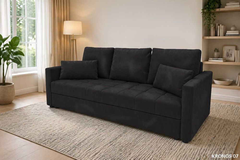 NOWA Sofa, Kanapa DOMINO z funkcją spania KUPUJESZ U PRODUCENTA