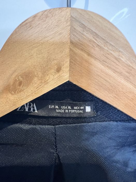 Sobretudo Zara azul escuro - XL