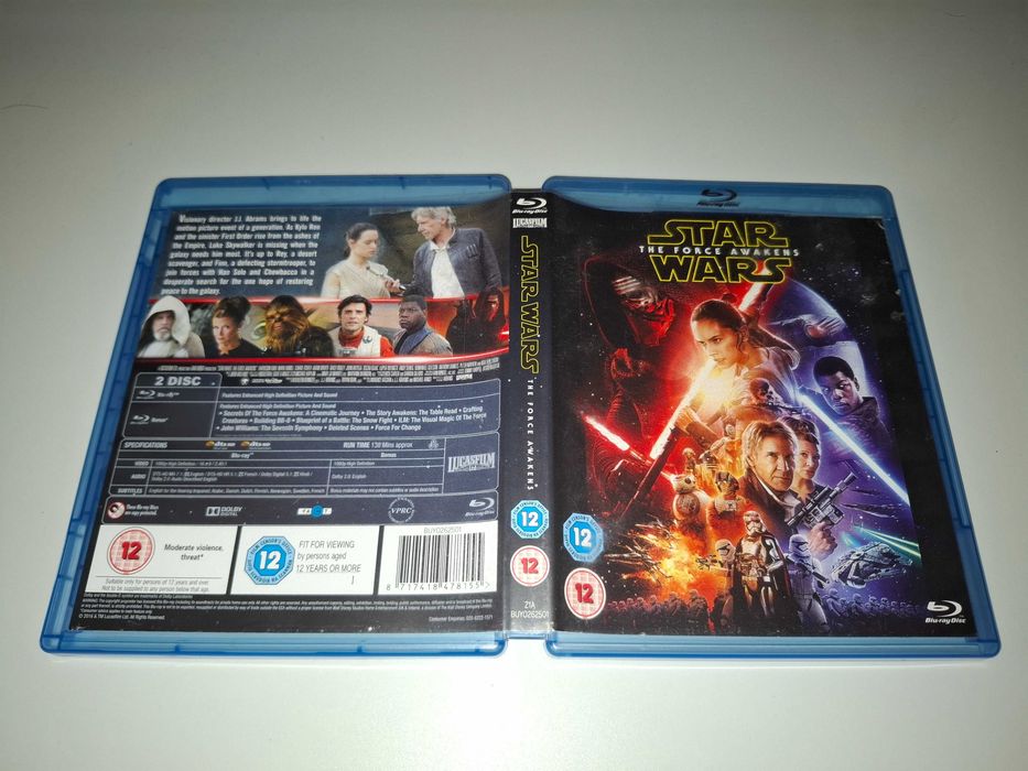 Star Wars The Force Awakens - Film Blu-Ray