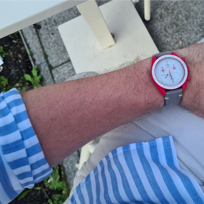 Omega x Swatch Zegarek  Moonswatch Mission To Mars