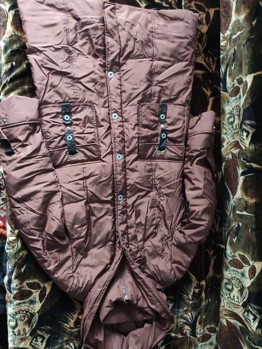 плащ-пуховик зимовий жіночий