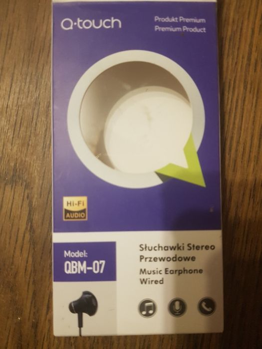 Słuchawki stereo przewodowe