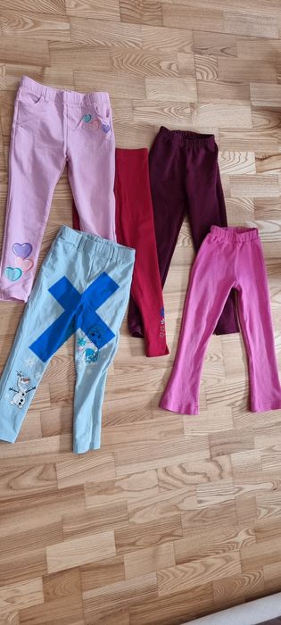 Legginsy dziewczynka 110  dzwony inne